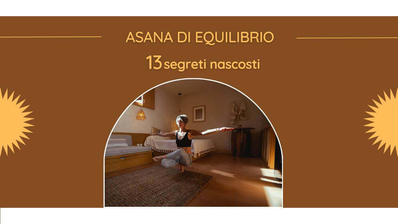 asana di equilibrio